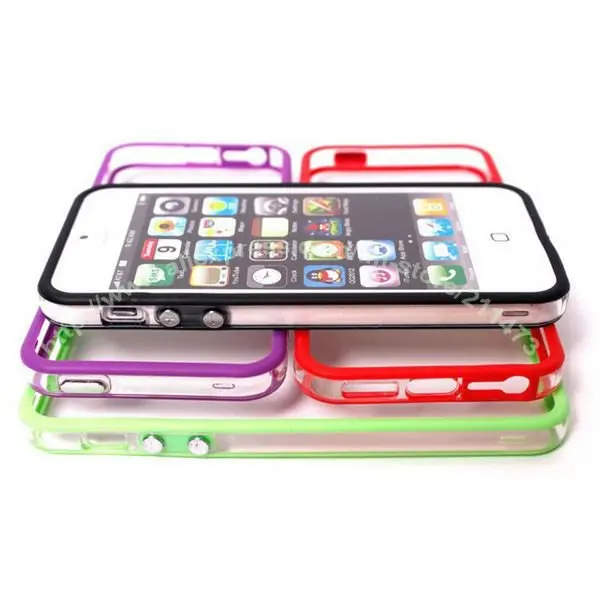 100 шт./лот DHL. мягкий ТПУ бампер для iPhone 5 5G, силиконовый чехол для iPhone 5 с розничной упаковке