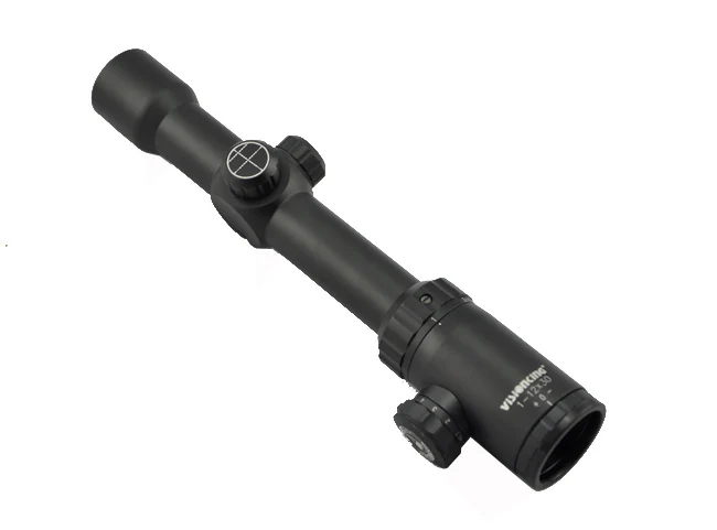 Visionking 1-12x30 тактический прицел Riflescopes Mil-Dot 30 мм Riflescope для охоты военный водонепроницаемый прицел с креплениями 21 мм