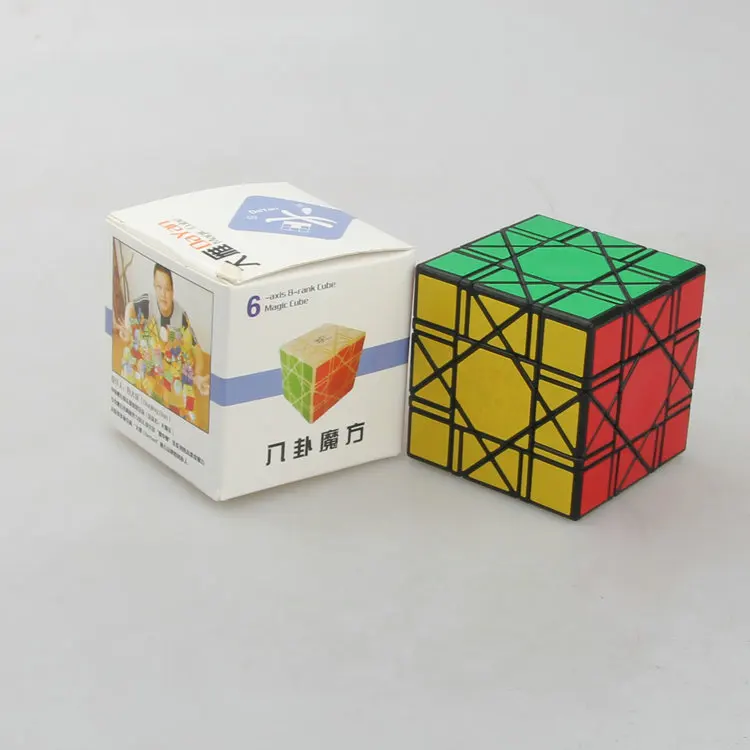 Dayan Bagua Cube Черный/Stless/Wh/Tr 6 осей 8 ранг куб головоломка Cubo Magico развивающая игрушка идея подарка Прямая поставка