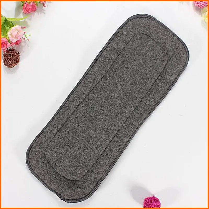 Newborn Small size Inserts for Bamboo Cloth Diapers Charcoal Inserts