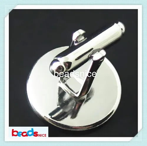Beadsnice ID23761 самая модная латунная французская основа для Запонки мужские Акция 18 мм, драгоценный камень запонки