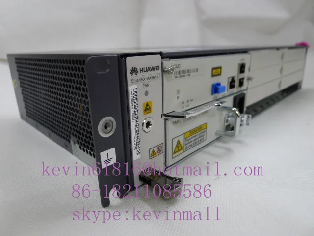 Adsl-переключатель MA5616 шасси с ccud контрольной панелью и работающий от сети переменного тока, цифровые абонентские линии доступа multiplexe. FiberCore