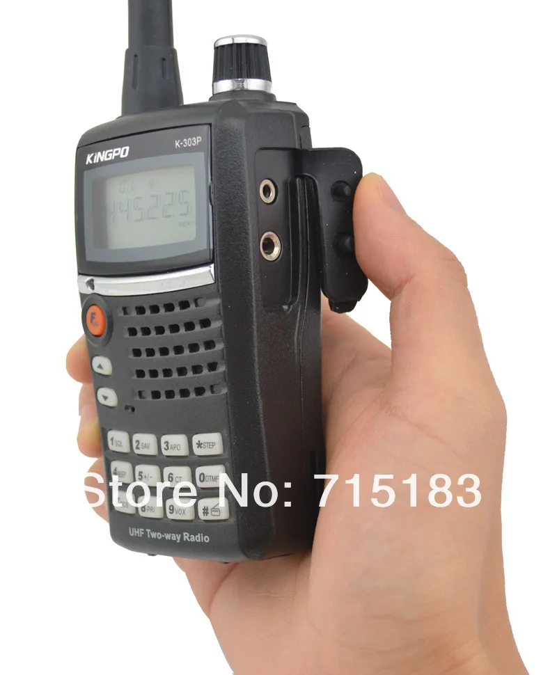 Kingpo k-303p UHF 400-470 мГц 5 Вт 99ch fm Портативный двусторонней Радио Портативный Трансивер