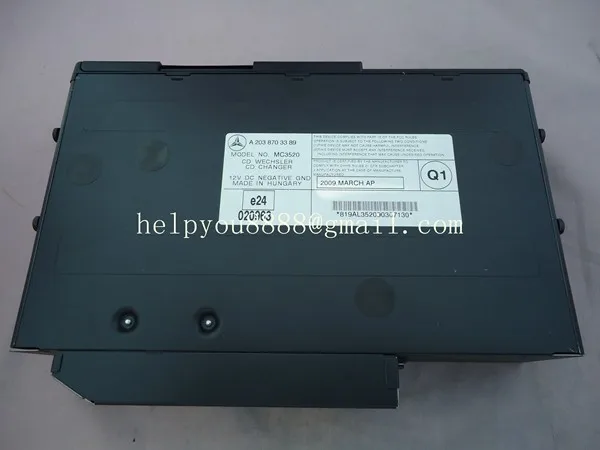 EMS/DHL Alpine 6 cd-чейнджер A2038703389 лазерный продукт класса 1 для Mercedes W220 S430 S500 CD векслера MC3520 CD-плеер