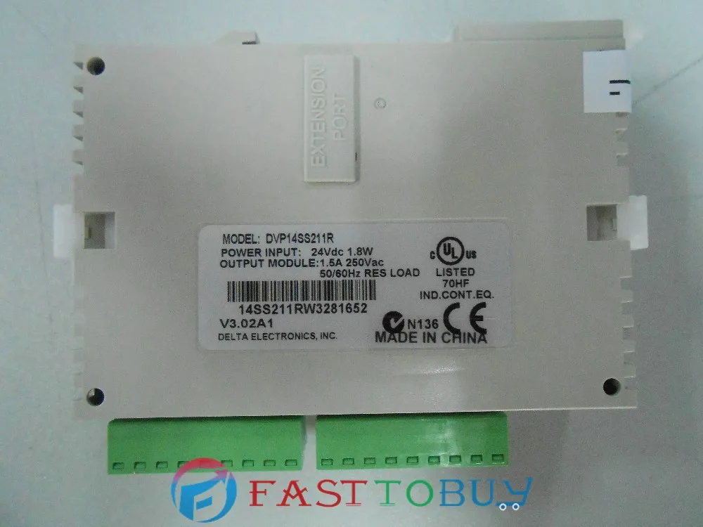 DELTA DVP14SS211R PLC программист логический контроллер DC24V 8 DI 6 реле цифрового устройства вывода с Кабель для программирования