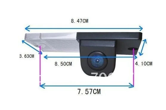 High quality CCD HD Special Car Rear View Parking Back Up Reversing Camera 170 Degrees For Kia Sportage/2008 Sorento