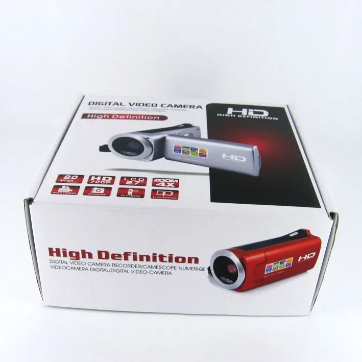 Winait HD 720P Цифровая видеокамера, 3 мегапикселя Макс 8 мегапикселей 2," TFT lcd 5 шт./партия HDV-828