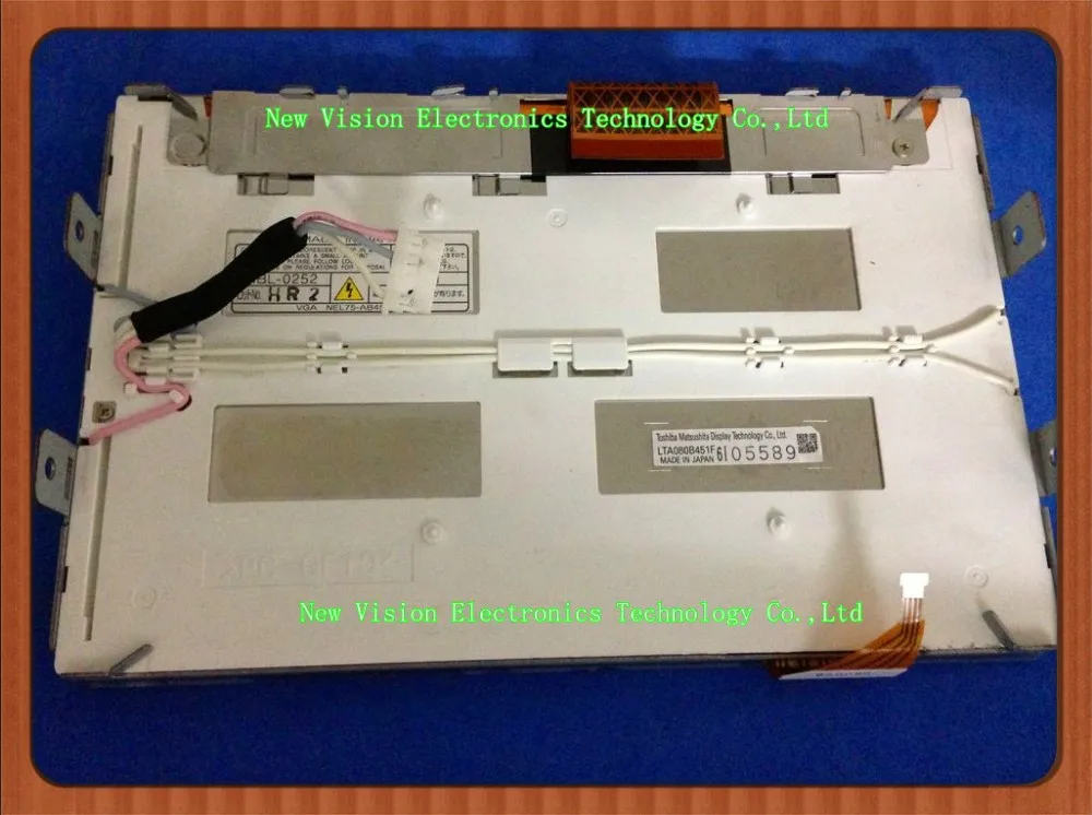 Панель lta080b451f 8.0 дюймов автомобиля GPS ЖК-дисплей Дисплей с Сенсорный экран планшета