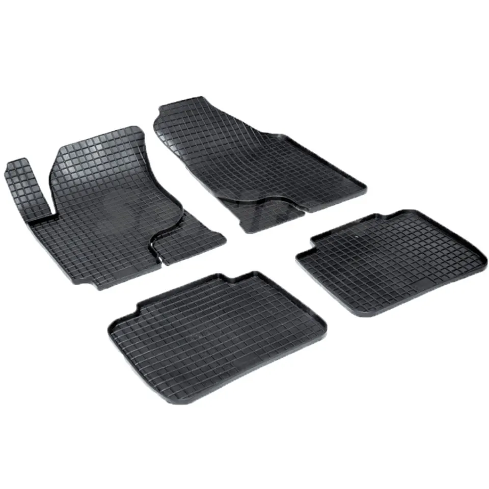 For Kia Cerato 2004 2009 rubber grid floor mats into saloon 4 pcs/set Seintex 00125in Floor