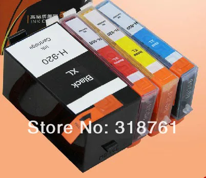 Высококачественный чернильный картридж 920 920XL, совместимый с HP7000 6500 6000 7500A с чипом большой емкости