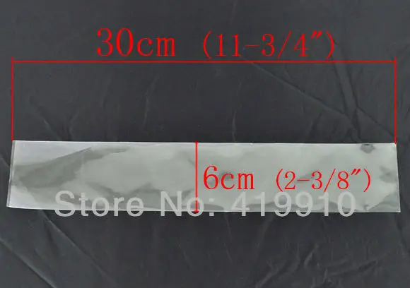shipping-100Pcs прозрачные пластиковые открытые сумки бусины ювелирные изделия Подарочная Упаковка 30x6 см M0920