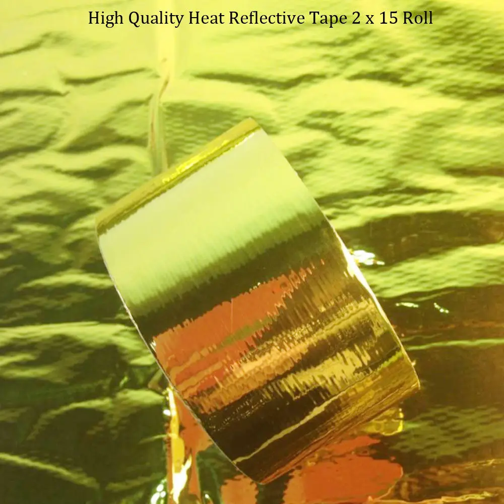 BSTFLEX new Reflect Gold Tape High Performance Heat Protection 2'' x 30' Roll | Автомобили и мотоциклы