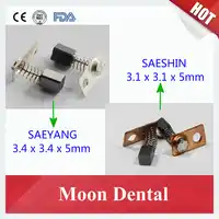 10pcs(5 Pairs) Original South Korea Carbon Brush for SAEYANG & SAESHIN Micromotor Handpiece Parts & Accessories Dental Material