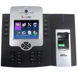 Бесплатная доставка IClock 880 отпечаток времени записи системы биометрического время посещения/время посещения