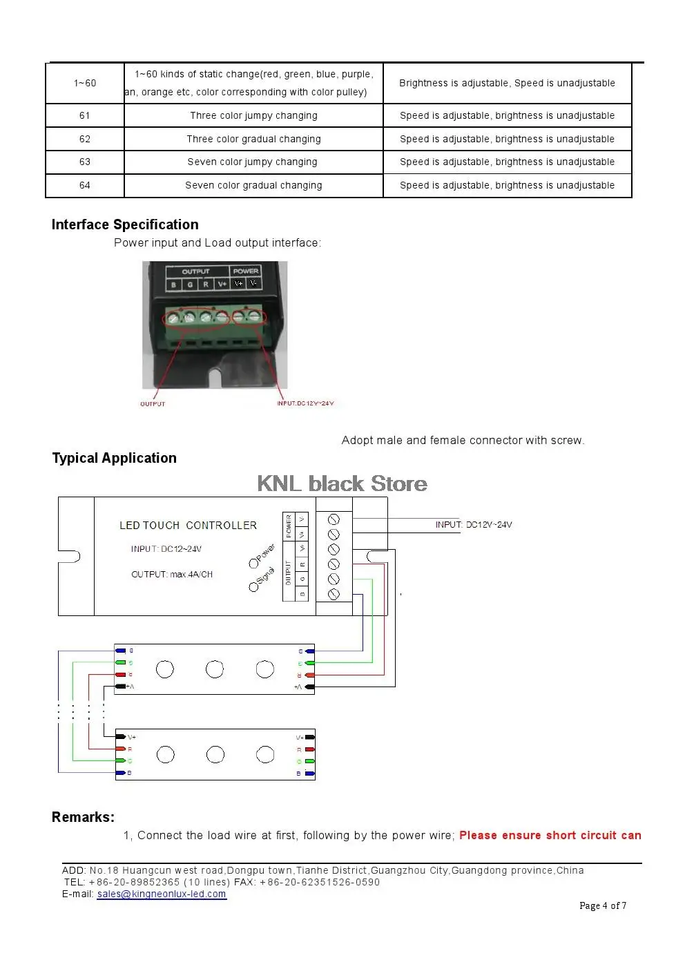 DC12V-24V LED RGB контроллер с 8key сенсорным РФ Пульт дистанционного управления для Светодиодные полосы SMD5050/3528