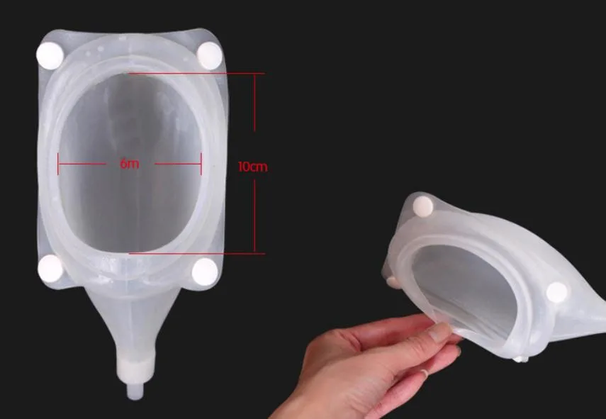 Медицинский качественный Улучшенный силиконовый Писсуар для мужчин и женщин