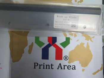 

Offset printing machine spare parts Fuji shinohara 82 wash up blades, Import rubber steel 918*57*0.5mm 3pcs/pack 11holes