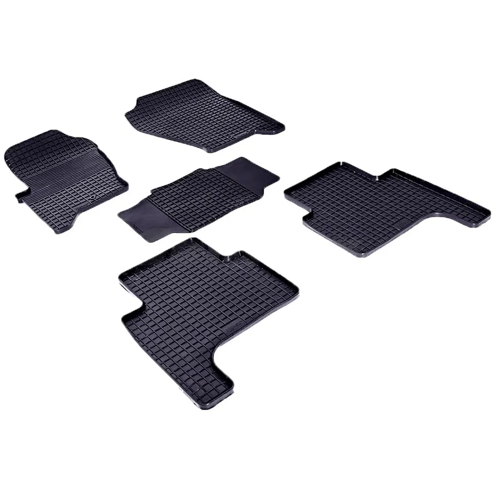 Резиновые коврики для Land Rover Range Sport 2005 2013 с рисунком Сетка (Seintex 84924)| |