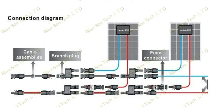 MC4 разъем, 50 пар/лот, Применить к солнечных панелей Connection 2.5-6.0mm2 PV разъем