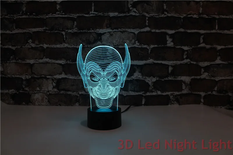 Подарка партии 3D мультфильм Форма светодиодный свет ночи 220 В с сертификатом ce и ul yjm-2893