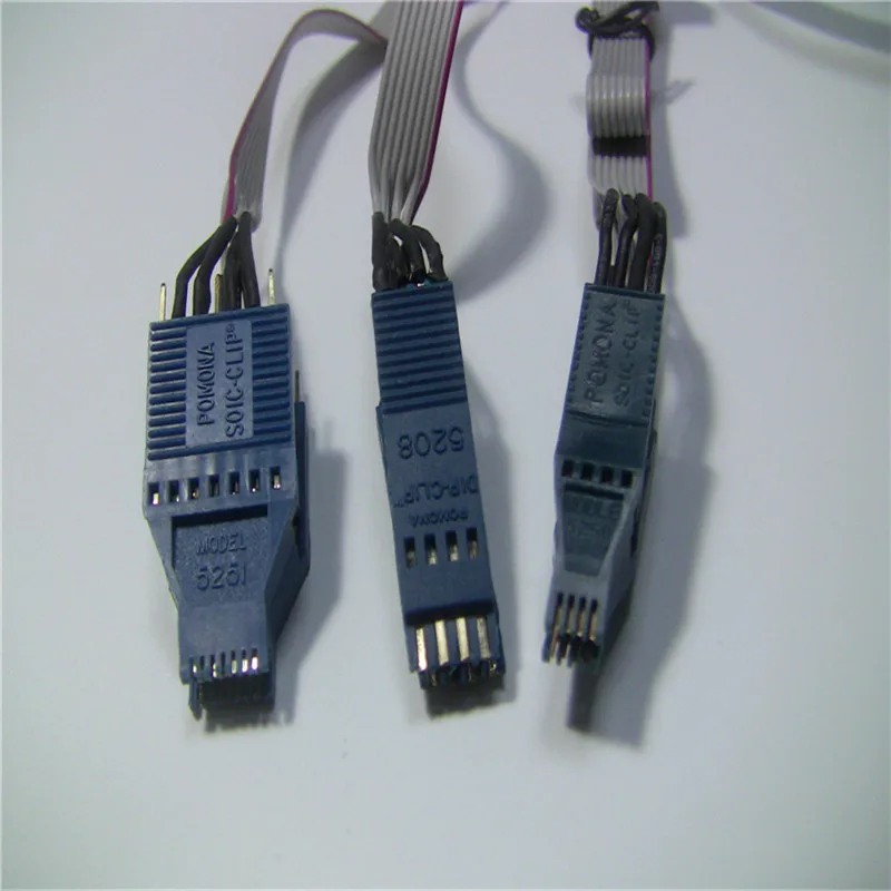 Лидер продаж POMONA SOIC зажим 5208 8pin 5250 8pin 5251 14pin, кабель EEPROM для Tacho универсальный зажим "POMONA"