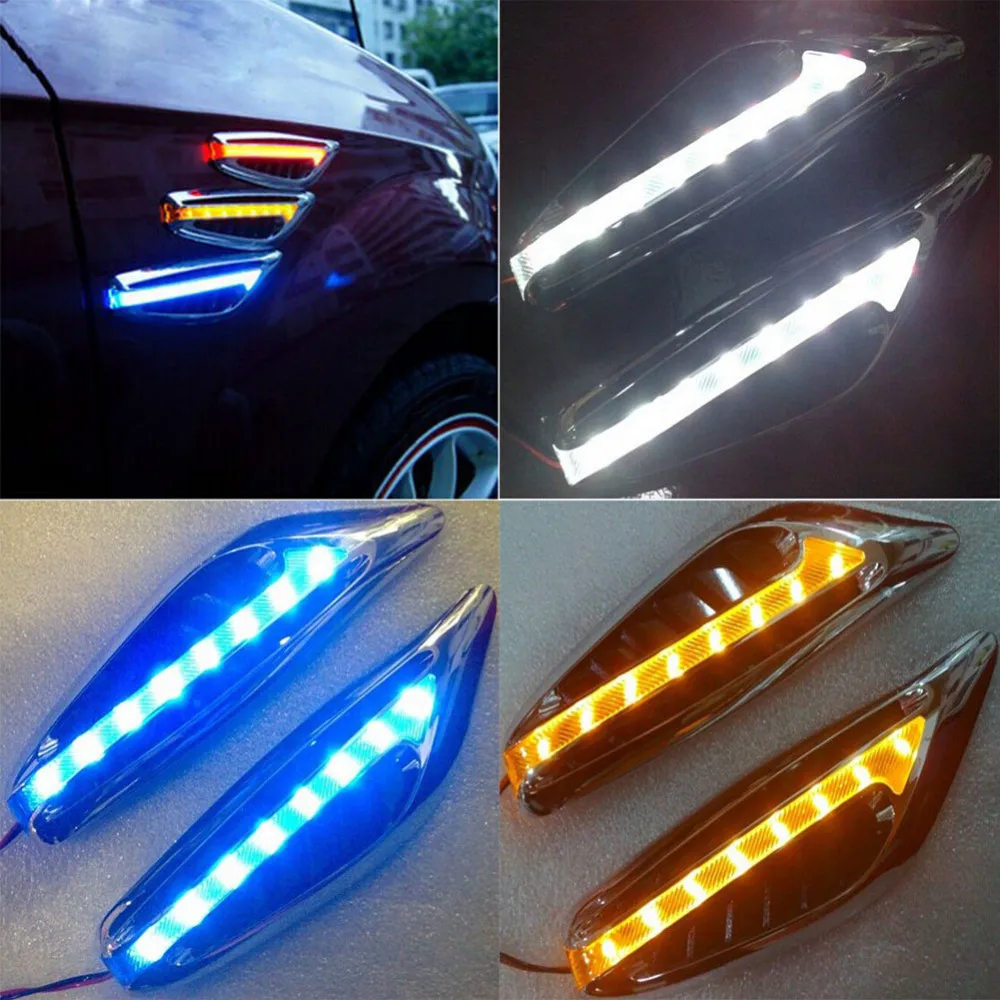 2piece/lot Hot Steering light Fender Side Lamp Auto Car LED Side Lights Marker Turn signal