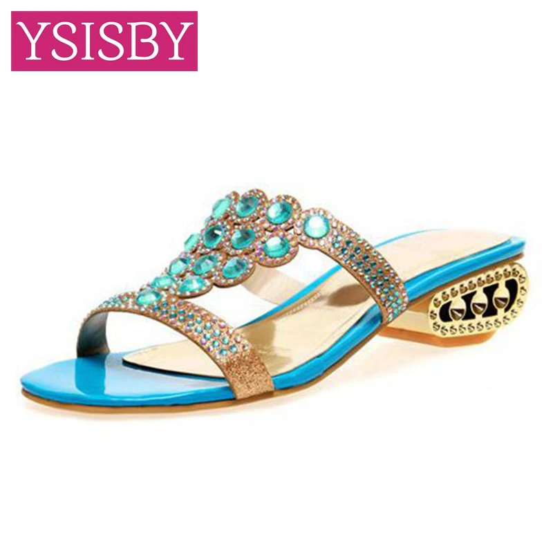 slides with small heel