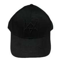 Watch Canines Black Adjustable Cotton Cap Costume Cosplay Watch Canines Hat Excessive High quality For Males And Girls Free Transport