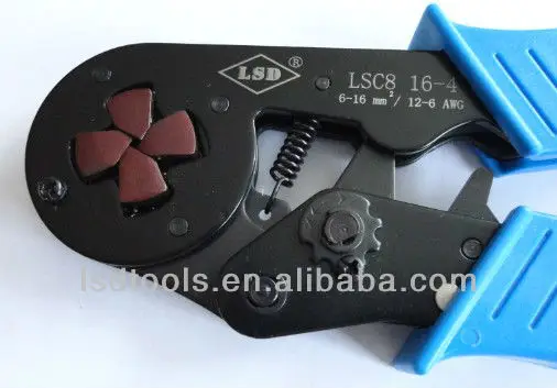 LSC8 16-4 саморегулируемая обжимные клещи проволока прямоугольного сечения, пресс-формы мини тип терминальный обжим плоскогубцы мультифунциональные ручные инструменты HSC8 16-4