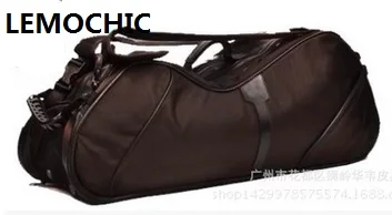Deportivas lemochic عالية mochilas حقيبة أكياس الهواء الطلق الريشة ياقة الدراجات ركوب السفر السفر الصالة الرياضية حقيبة أكياس مضرب