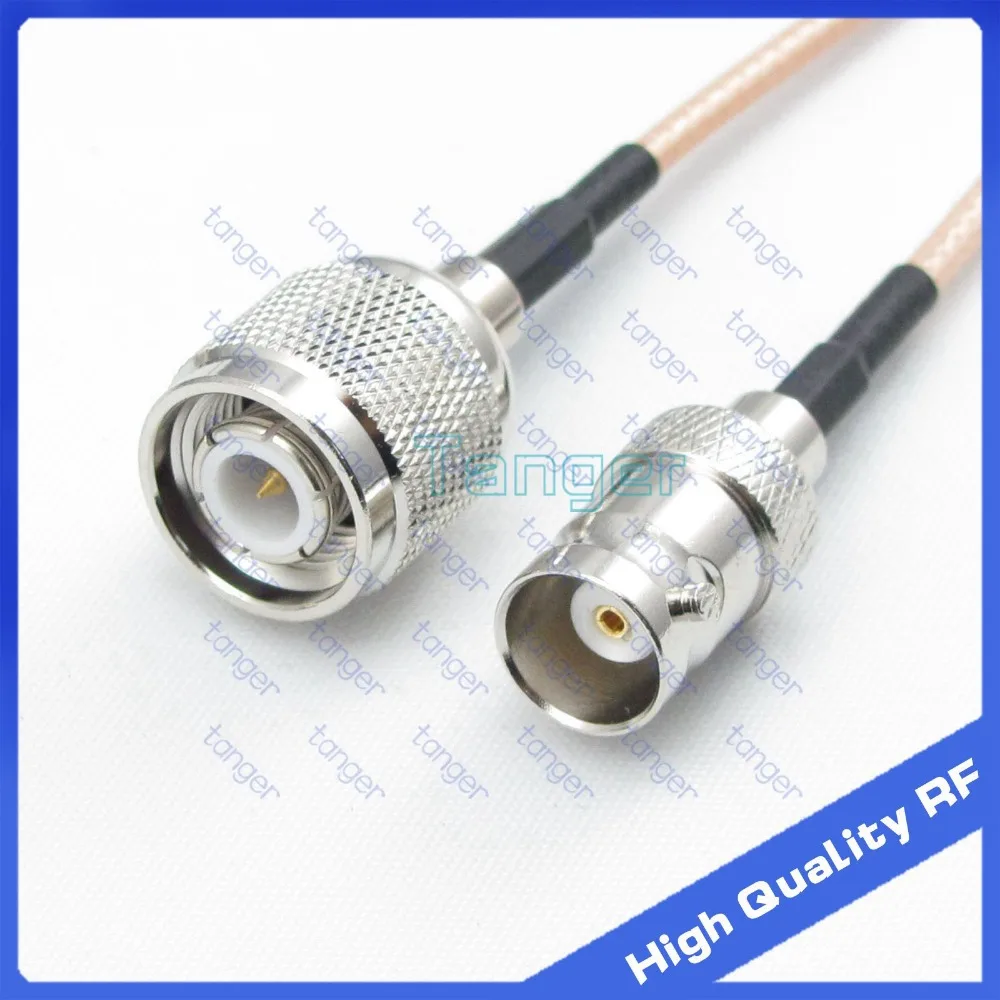 

6inch TNC male to BNC female jack with RG-316 RF Coaxial Pigtail Jumper cable 6" 15cm Tanger High Quality RF cables