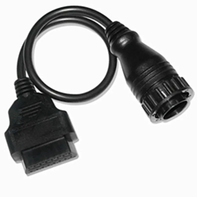 Лучшая цена 14 Pin до 16 Pin OBD2 OBDII кабель для VCI Грузовик диагностический коннектор 14Pin до 16Pin