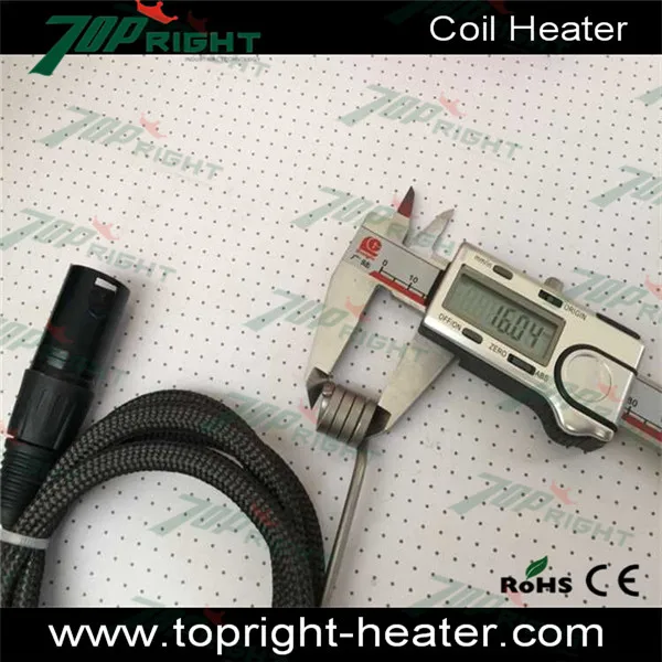 ID8mm enail катушки нагреватель для курения 120v150w