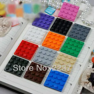 3031 50 шт* пластина 4x4* DIY светящиеся блоки кирпичи, совместимые с детали для конструктора