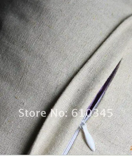 wholesale Free Shipping! 100% printed cotton Linen  pillow cover   cushion cover  nature color 45cmx45cm 4pcs/lot