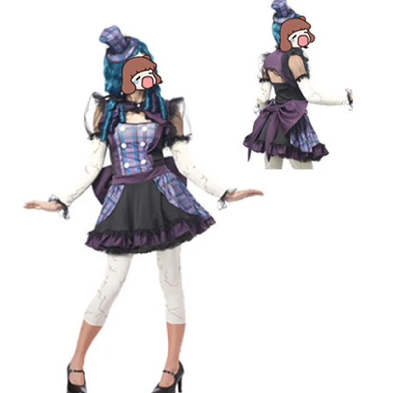 2015 высокое качество для девочек подростков сломанная кукла клоуны цирк