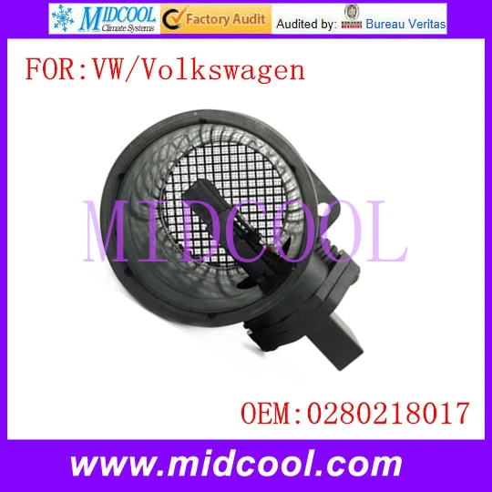 Массового расхода воздуха Сенсор использовать oe 0280218017 для Volkswagen VW