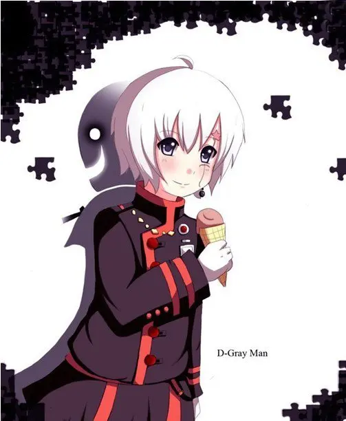 Аниме D. Gray Man Косплэй-Аниме D. Gray Man Косплэй Аллен Уокер карнавальный костюм Бесплатная доставка