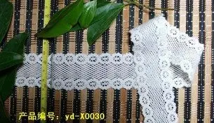 Упаковка рождественского подарка кружева, DIY аксессуары для одежды, упаковочная лента, 3,6 см кружевная отделка, Короткий разрез