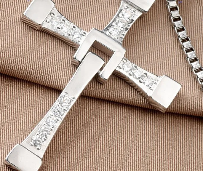 Cross Necklace Pendant Size 