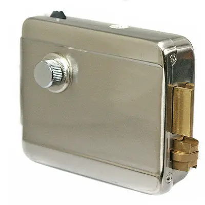 Домашний Электронный дверной замок из нержавеющей стали для видеодомофона система контроля доступа