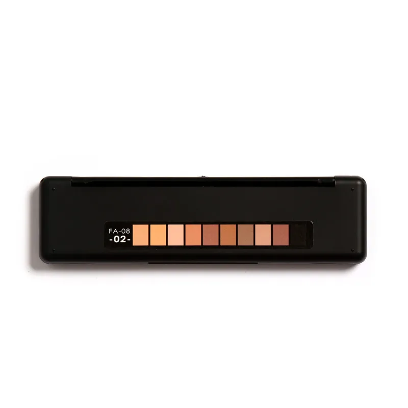 Focallure 10-colors Naked Eye Shadow Palette Nude Eyeshadow Palette Shadow для бровей Maquiagem