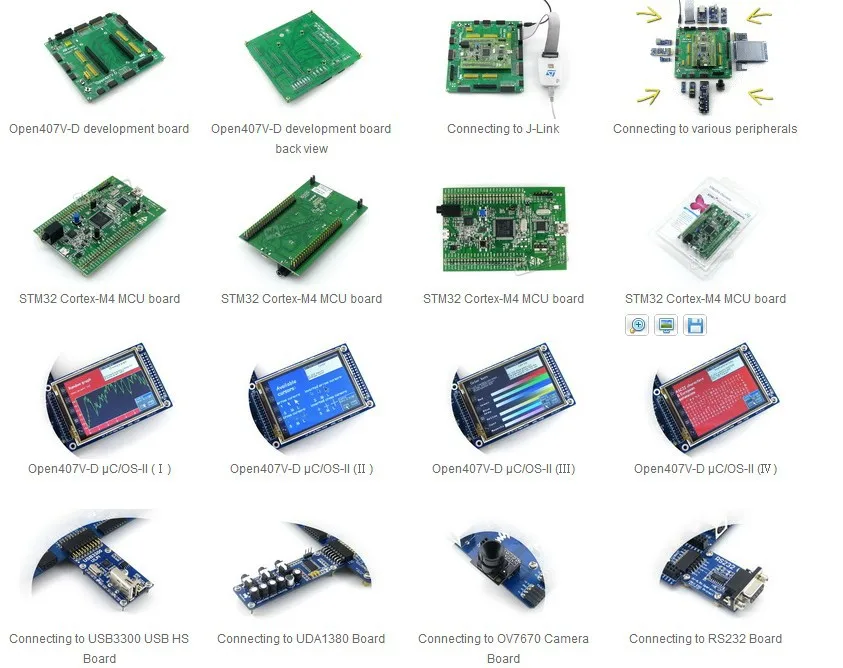 STM32F4DISCOVERY STM32F407VGT6 STM32F407 STM32 ARM Cortex-M4 макетная плата+ 7 модули Наборы = Open407V-D посылка A