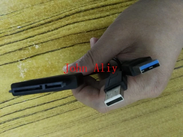 Супер скорость USB 3,0 на SATA 22 Pin 2," жесткий диск SSD адаптер кабель