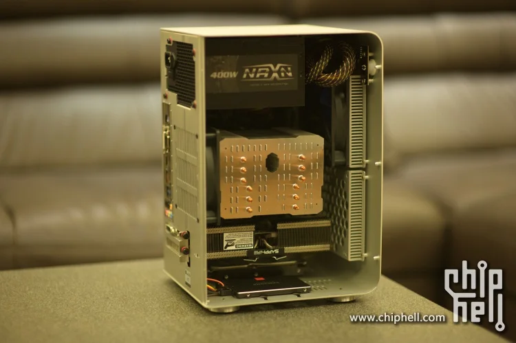 Горячая Распродажа мини ITX M-ATX HTPC Чехол настольный компьютер чехол полностью алюминиевый ультра-тихий High-end, украшенное мозаикой из драгоценных камней, 12 см вентилятор охлаждения