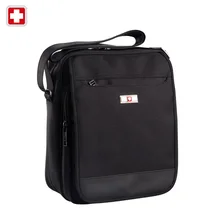 Vitesse suisse Marque Hommes de Sac de Messager Petit Sac D’épaule Quotidien pour Comprimés ou Pda Mode Unisexe Vintage Sac Bandoulière cartables