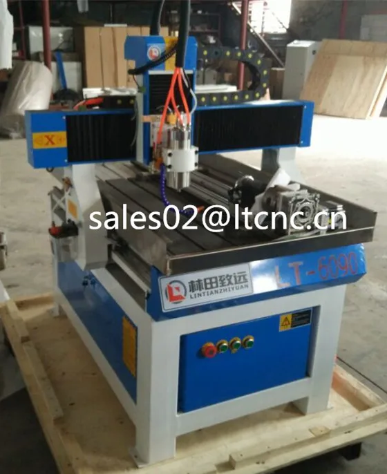 Jinan manufacture 4 axis 6090 woodworking cnc router machine, 3d advertising cnc engraving machine price
