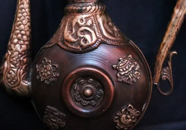 Hdc0656 Тибет традиционный латунь Вино чайник, 12 '', Резные Лаки babaotea горшок, 5'', домашнего декора ремесла, низкая moq, бесплатная доставка