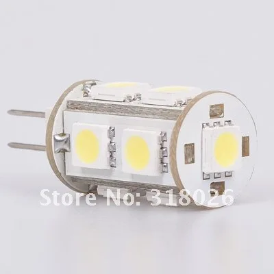 9LED G4 Light Bi-Pin  SMD 5050 Lamp 12VDC/12VAC/24VDC Yachts Boats  Ships  Automobiles  Carts  Blub