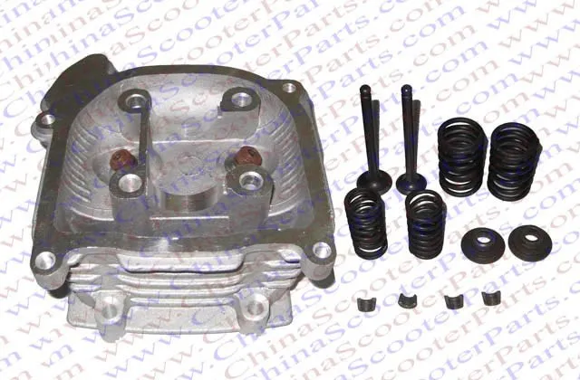 GY6 49CC 50CC 39 мм Головка блока цилиндров в сборе с клапаном 139QMB Jonway Jmstar Baotian части скутера